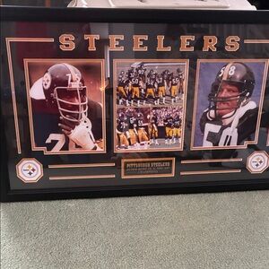 Steelers Championship Framed Photo Collage